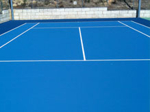 tennis court line marking perth